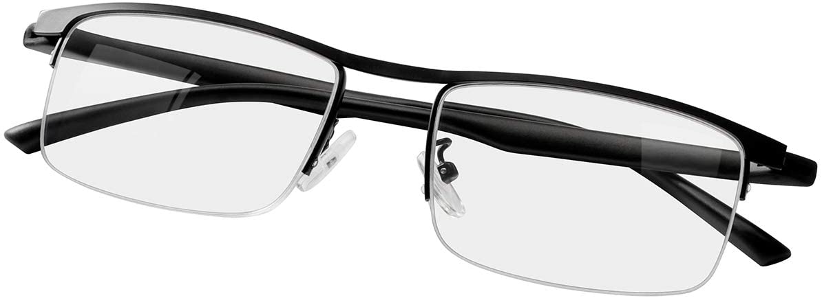 Progressive Multifocus Computer Reading Glasses Blue Light Blocking Titanium Alloy Bendable Multifocal Readers Multi Focus No Line Eyeglasses Eyewear Anti Glare Eye Strain Ultralight for Men and Women - Image 2