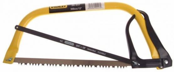 Stanley 1-20-447 Hack/Bow Saw 12in, Black/Yellow - Image 2