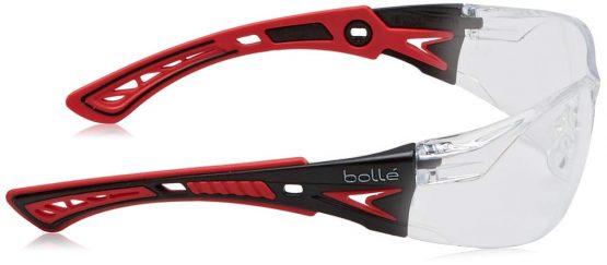 Bolle RUSH+CLEAR Clear Lens Safety Glasses - Image 3