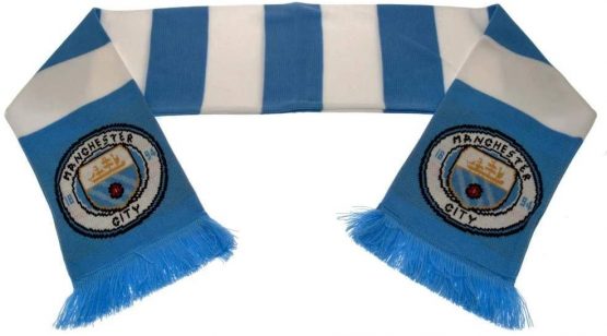 FC Manchester City 0660 Scarf, Children, Multi-Colour, One Size - Image 3