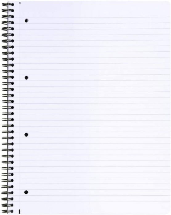 Clairefontaine Age Bag Wirebound Notebook, A4+, Lined, 80 Sheets - Black - Image 2