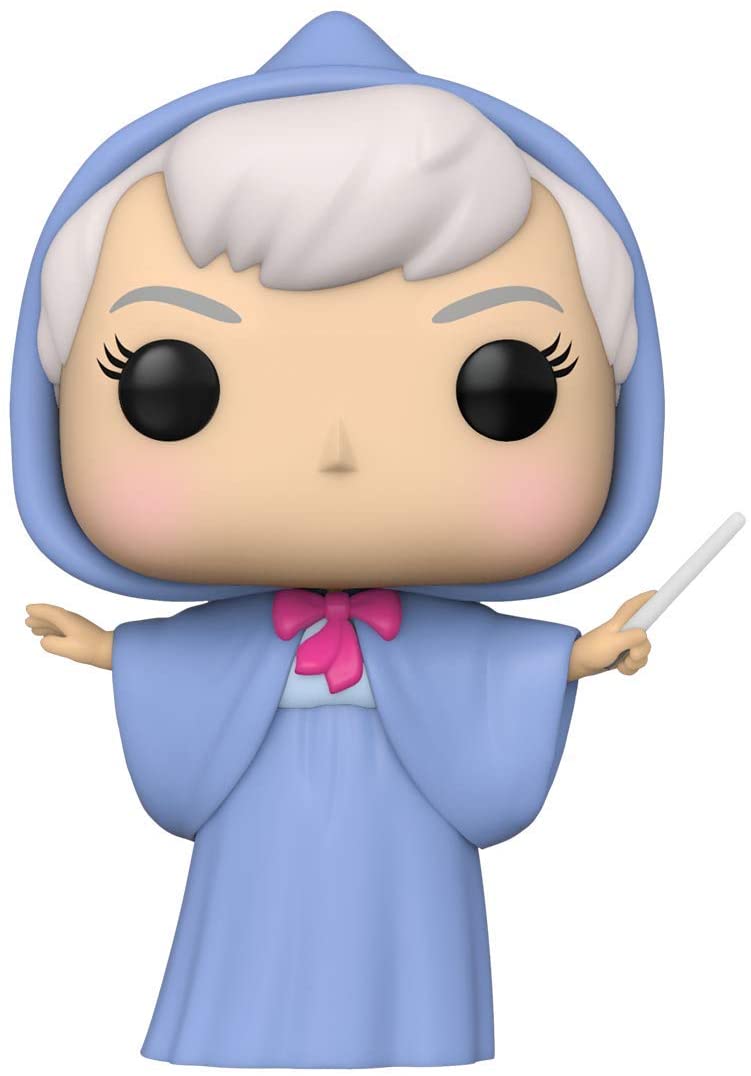 Funko 47525 POP Movies: Cinderella-Fairy Godmother Collectible Toy, Multicolour