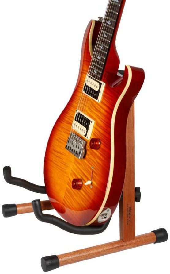 Guitar Stand, Neboic Wood Acoustic Guitar Stand, Electric Guitar Stand, Bass Banjo Guitar Stand, Portable Guitar Stand Holder for Multiple Guitars, Guitar Accessories by Neboic - Image 3