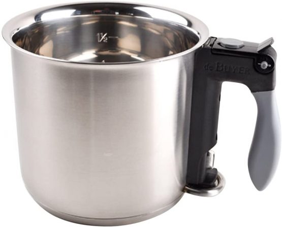 De Buyer 3437.16N Chocolate Bain-Marie Cooker, 16 cm Diameter