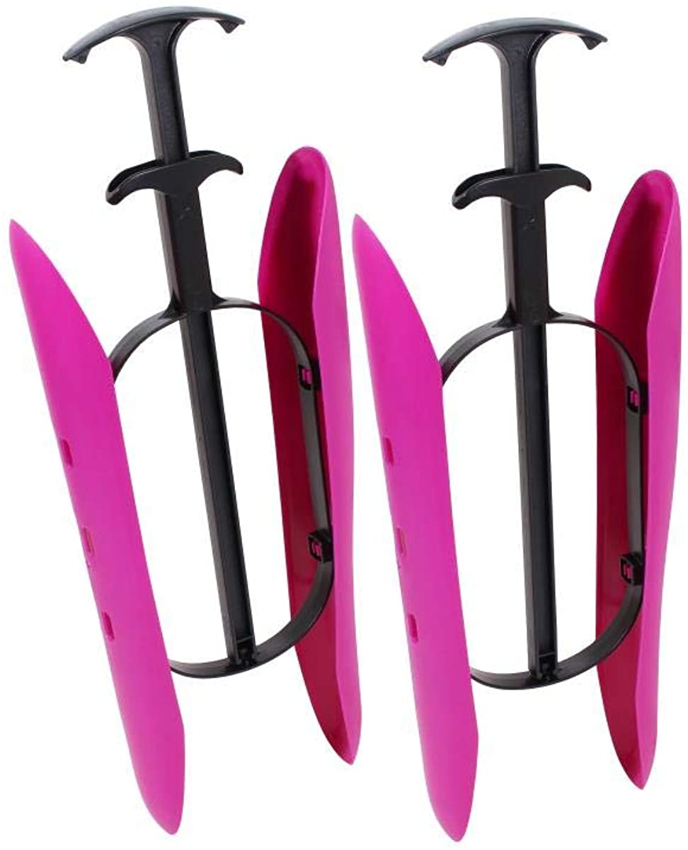Delfa 1 pair Boot shaper, boot tree P 35 PINK version, length 14 in / 35 cm, innovative mechanism Sensomatic, also for overknees