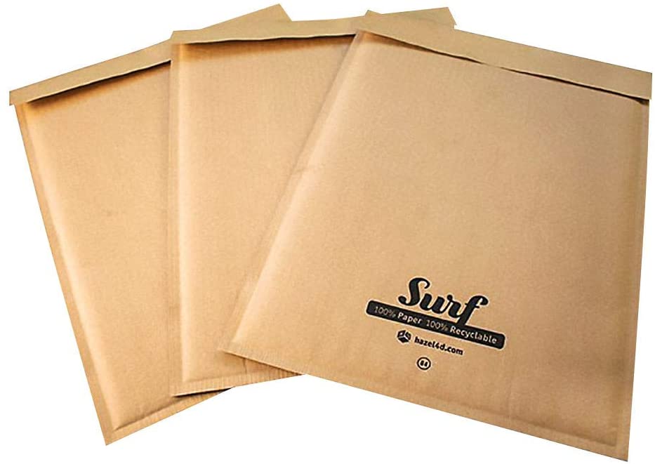 GoSecure Size H5 Surf Kraft Paper Mailer 270mmx360mm (Pack of 100) SURFH5K, Brown