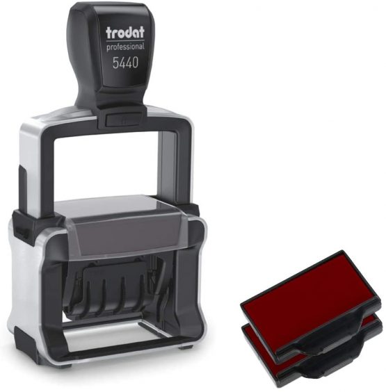 Trodat 6/53 Replacement Pad - Red (Pack of 2) - Image 2