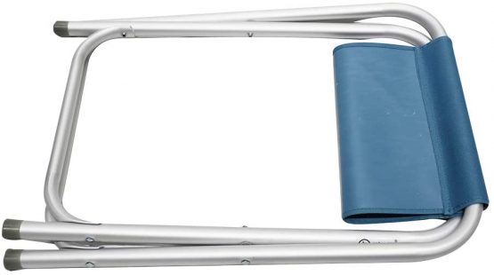 Homecall 30073 Folding camping stool Alu with blue 600D polyester, 45.0 cm*41.0 cm*34.0 cm - Image 4