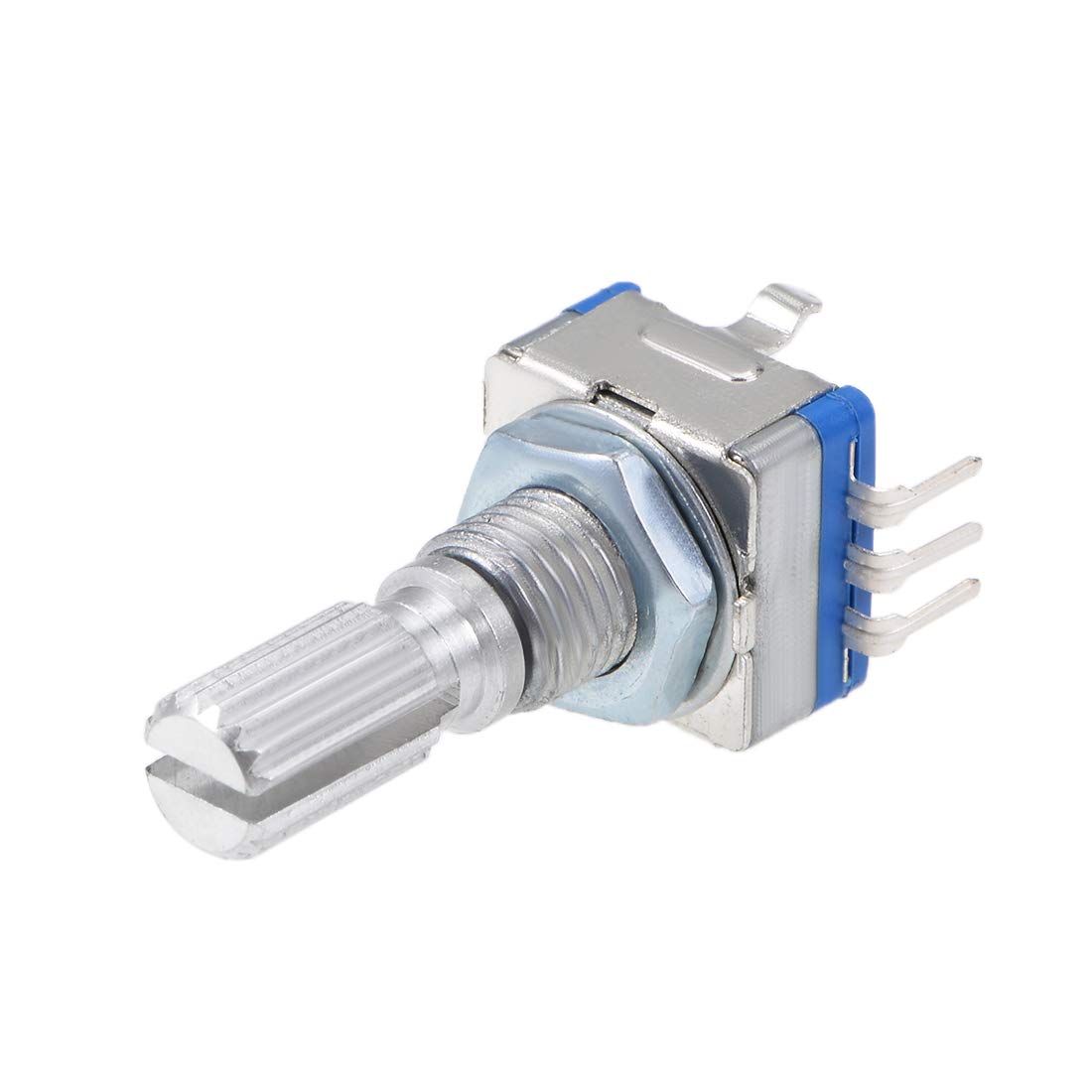 sourcing map 360 Degree Rotary Encoder Code Switch Digital Potentiometer EC11 5 Pins 20mm 5pcs - Image 4