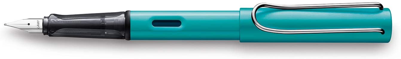 LAMY AL-star turmaline, Fountain Pen with ergonomic grip & polished steel nib in size F, lightweight aluminum body - Image 2