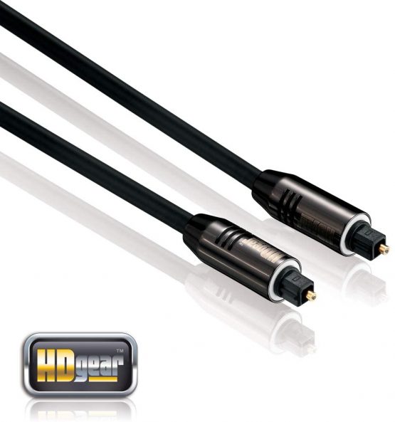 HDGear TC0040-010 Premium Toslink Cable with Gold-Plated Plug Contacts Toslink Plug to Toslink Plug 1 m - Image 4