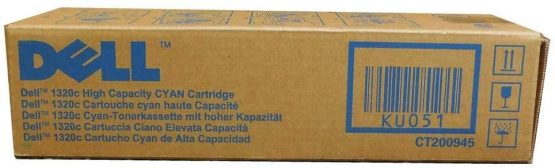 Dell 1320c Cyan Toner Cartridge - 2000 Pages
