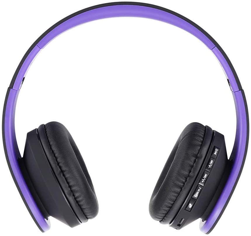 PowerLocus Wireless Bluetooth Over-Ear Stereo Foldable Headphones - Image 3