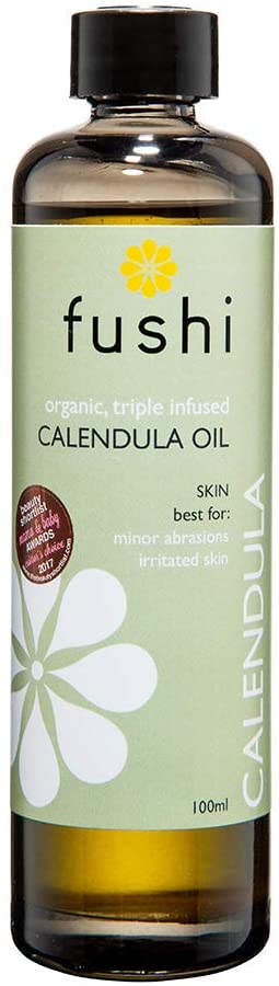 Fushi Organic Calendula Oil 100ml, 100 ml (Pack of 1)