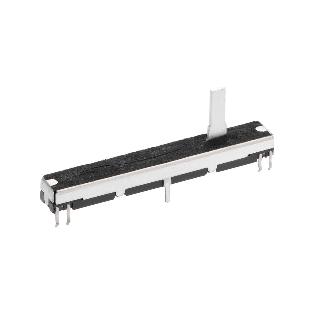 sourcing map 1pcs Fader Variable Resistors 60mm Straight Slide Potentiometer B103 10K Ohm Linear Double Potentiometers for Dimming Tuning