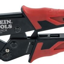 Klein Tools Tool, Ratcheting Insulated Terminal Crimper for 10 to 22 AWG Wire 3005CR