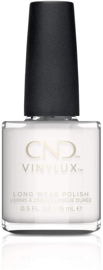 CND Vinylux Long Wear Nail Polish (No Lamp Required), 15 ml, White, Cream Puff
