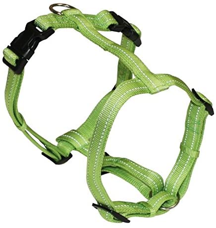 CROCI Nylon Soft Harness, 10 x 250 - 400 mm, Green