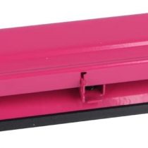 Eagle Desktop 3 Hole Punch, Paper Puncher, Heavy Duty,12 Sheet Capacity, Metal (Deep Pink)