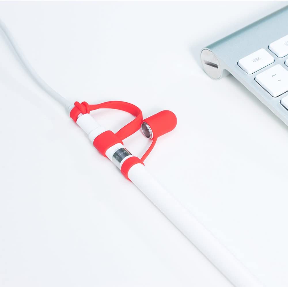 FRTMA [4Piece] for Apple Pencil Cap/Apple Pencil Tip Cover/Cable