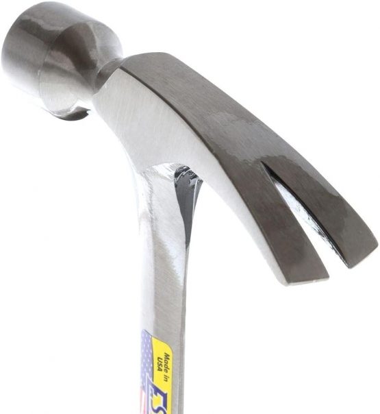 Estwing E3/28s Straight Claw Framing Hammer - Vinyl Grip 28oz - Image 3