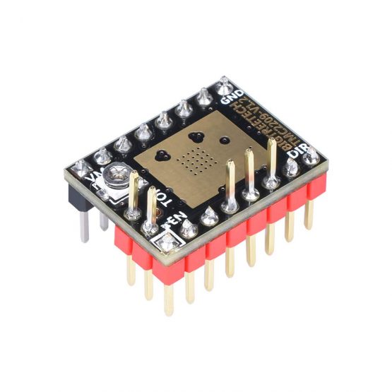 BIQU DIRECT 3D Printer Part Stepstick Mute TMC2209 V1.2 Stepper Motor Driver with Heatsink for SKR V1.3 MKS GEN L Ramps 1.4/1.5/1.6 3D Printer Control Board(Pack of 5pcs) (UART Mode) - Image 4
