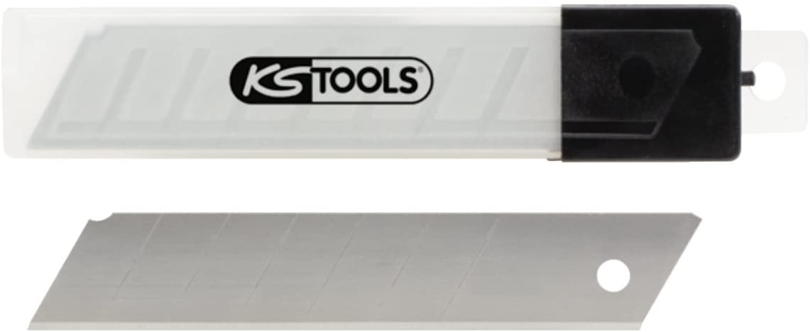 KS Tools 907.2159 Set of 10 Spare Blades 25 mm Divisible; 8, Grey