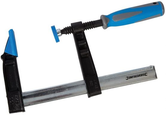 Silverline 282369 F-Clamp Heavy Duty (Deep Capacity) 200 x 100 mm
