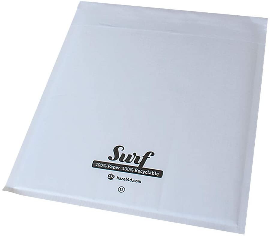 GoSecure Size G4 Surf Paper Mailer 240 mm x 330 mm White (Pack of 100) SURFG4, 240mm x 330 month