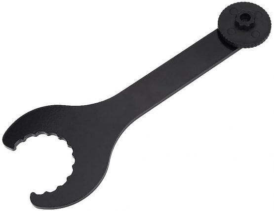 Alomejor Bicycle Bottom Bracket Remover Bracket Spanner Wrench Carbon Steel Bike Crank Extractor Bike Install Remove Crank Repair Tool