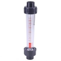 Flowmeter Rotameter Plastic Tube Type Lzs-15 25-250L/H Instantaneous Water Liquid Flow Meter Dn15 1/2"