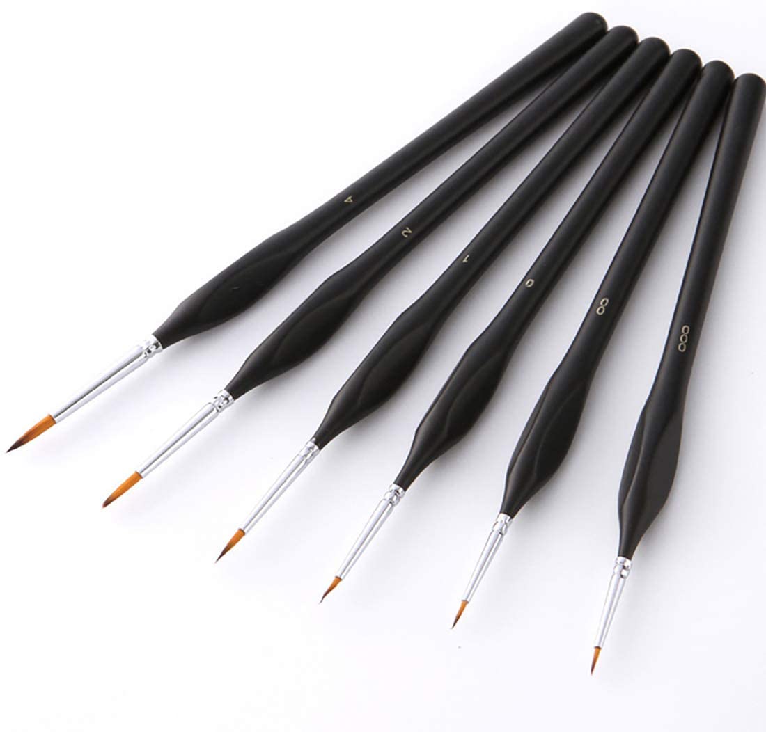 Paint Brushes 6 Pieces Set