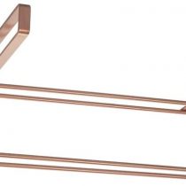 Metaltex 'Easy Roll' Undershelf Kitchen Paper Holder, Polytherm Copper, 35 x 18 x 10 cm