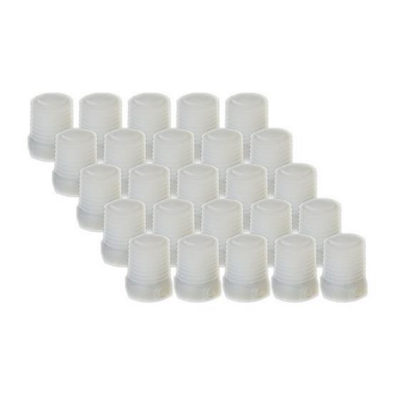 EZwaste Replacement 1/4" MNPT Filter Plugs, 25/pack