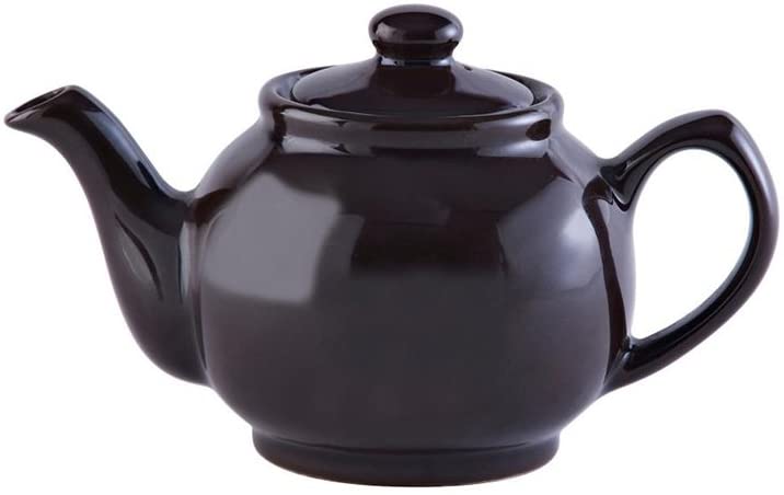 Price & Kensington Rockingham 2cup Teapot, Black, 2 Tassen