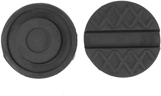 Dawa Jack Rubber Pad,2 Pack Rubber Jack Pads Universal Slotted Frame Rail Protector for Trolley Jack - Image 4