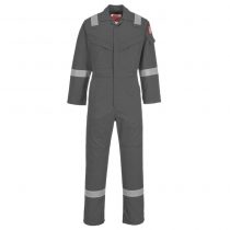 Portwest FR21GRRXL FR Super Light Weight Anti-Static Coverall 210g, X-Large, Grey
