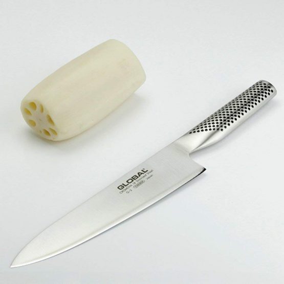 Global G-2 Cook’s Knife with 20cm Blade, CROMOVA 18 Stainless Steel - Image 4