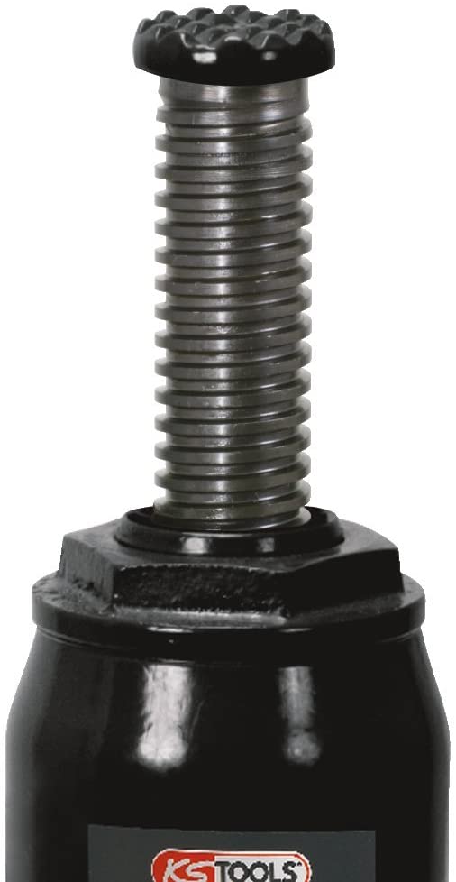 KS Tools 160.0351 Hydraulic Bottle Jack 3T, Black, 3-piece - Image 4