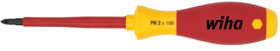 Wiha PH1 x 80mm VDE Soft Finish Screwdriver