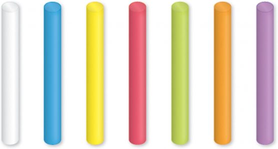 Crayola Muilti Coloured Chalk 12 Pack - Image 2
