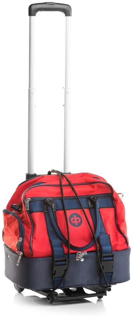 Drakes Pride FOLD FLAT TROLLEY **B6469**, Red, 240mm x 230mm x 960mm - Image 3