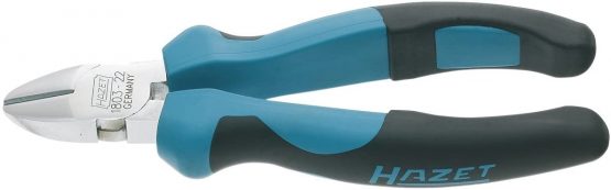 HAZET 1803-22 165 mm Diagonal Cutter - Bright Chrome-Plated
