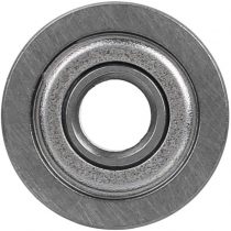 Hazmemejor Sealed Deep Groove Bearing- 10pcs U604ZZ 13 * 4 * 4mm V Groove Sealed Guide Pulley Rail Steel Guide Bearings