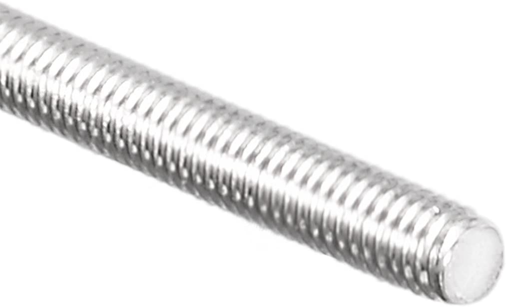 Sourcingmap M3 x 250mm Fully Threaded Rod, 304 Stainless Steel, Right Hand Threads, M3x250 mm - Image 2