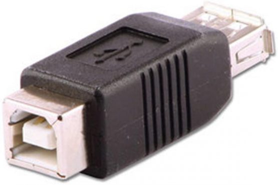 LINDY USB Adapter, USB A Female to B Female