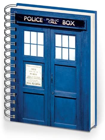 Doctor WhoA5 Tardis Notebook