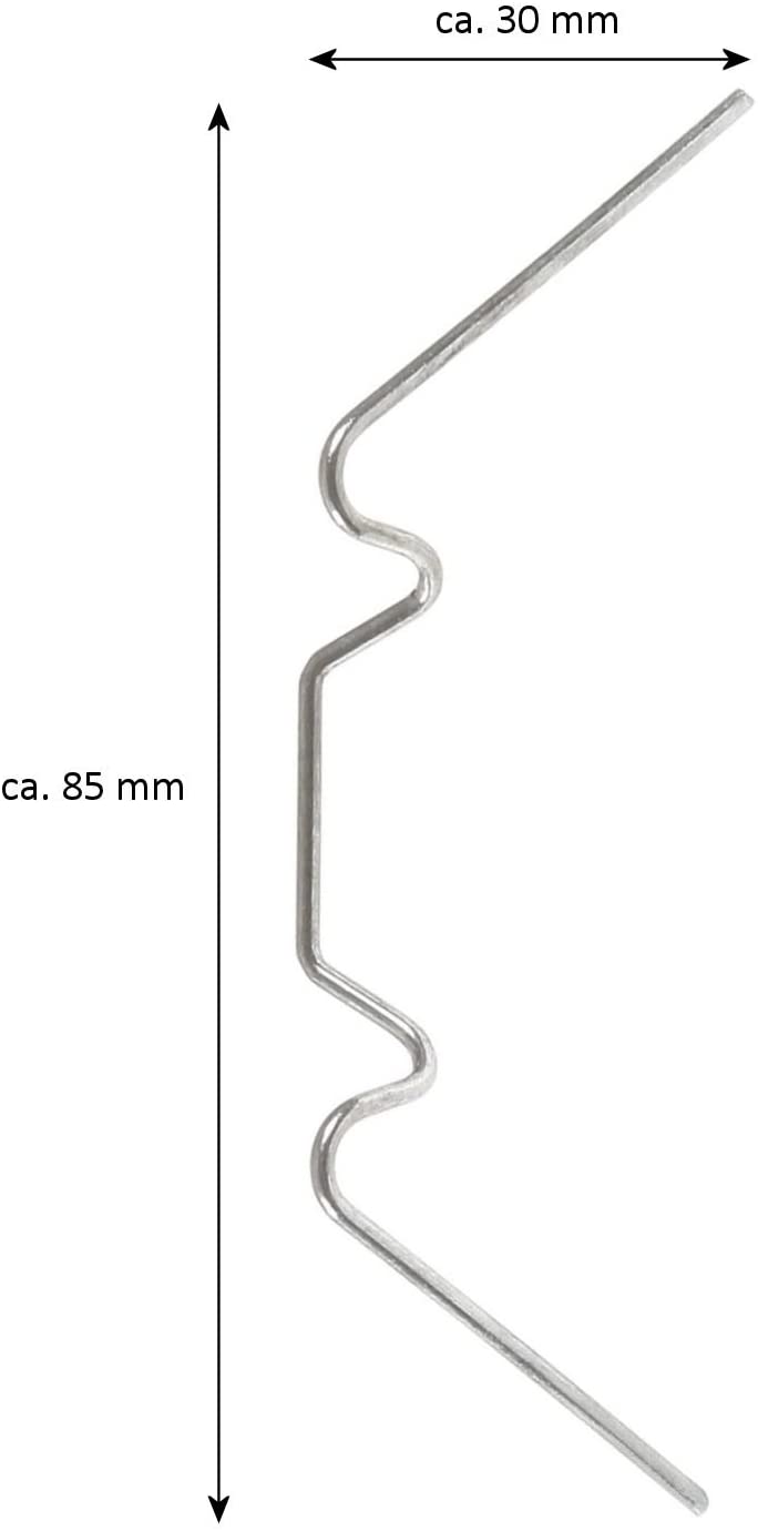 Zelsius Stainless Steel Greenhouse Clips Glass Clamps for Greenhouse (Pack of 50), Fixing Plates up to 6 mm - Image 2