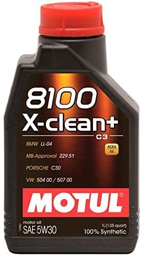 MOTUL 8100 X-Clean 5W-30 Motor Oil 1 Litre - 106376