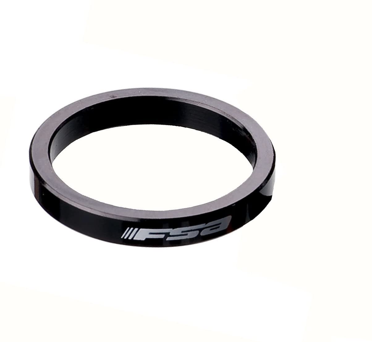 FSA Alloy Headset Spacer - Black, 1.1/8-Inch/5 mm
